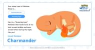 charmander sleeping in pokemon sleep